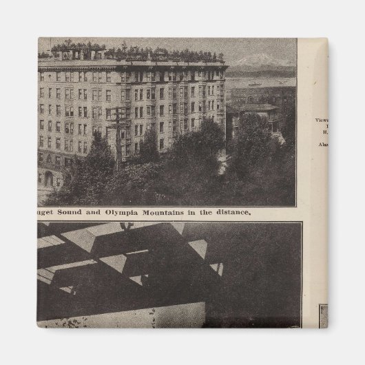 Uitzichten, Seattle Magneet (Voorkant)