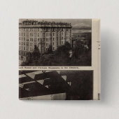 Uitzichten, Seattle Vierkante Button 5,1 Cm (Voorkant)