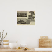 Uitzichten, spekkane, was poster (Keuken)