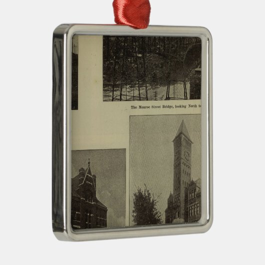 Uitzichten, Spokane's voorspoed Metalen Ornament (Rechts)