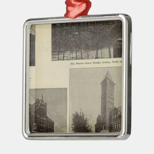 Uitzichten, Spokane's voorspoed Metalen Ornament (Links)