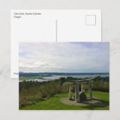 Uitzichten uit de Astoria-kolom, Oregon Briefkaart (Voorkant / Achterkant)