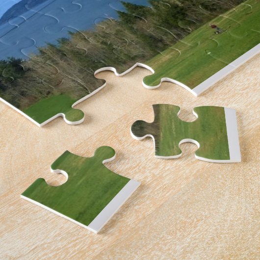Uitzichten uit de Astoria-kolom, Oregon Legpuzzel (Zijkant)