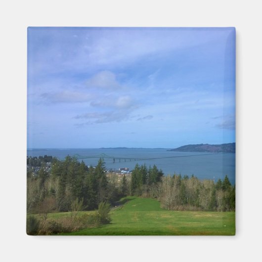 Uitzichten uit de Astoria-kolom, Oregon Magneet (Voorkant)