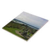 Uitzichten uit de Astoria-kolom, Oregon Tegeltje (Zijkant)