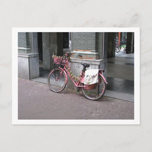 Uitzichten van Amsterdam. Briefkaart (Voorkant)