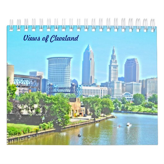 Uitzichten van Cleveland Calendar Kalender (Hoes)