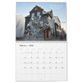 Uitzichten van de IJslandse muurkalender van Reykj Kalender (Feb 2026)