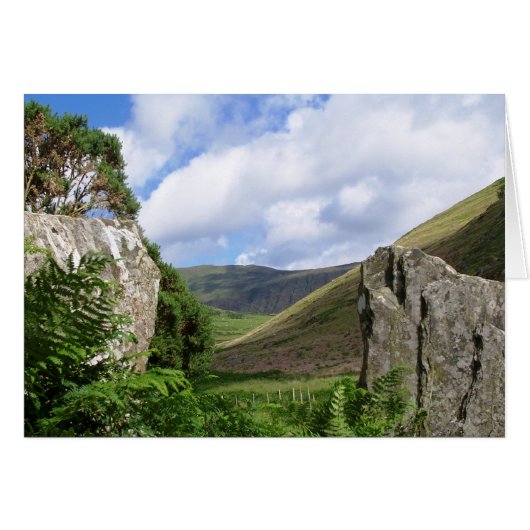 UITZICHTEN VAN DE Kaart VAN WALES (Voorkant Horizontaal)