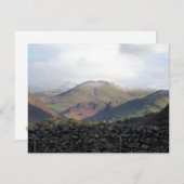 UITZICHTEN VAN DE KAART VAN WALES (Voorkant / Achterkant)