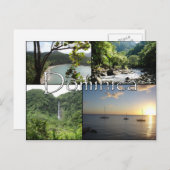 Uitzichten van de Natuur Isle Post Kaart (Voorkant / Achterkant)