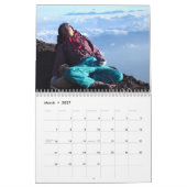 Uitzichten van de top van de Japanse stad Fuji Kalender (Mar 2027)
