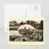 Uitzichten van de Vintage van Belfast Briefkaart (Voorkant / Achterkant)
