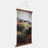 UITZICHTEN VAN DE WALEN HANGEND WANDKLEED (Gebogen)