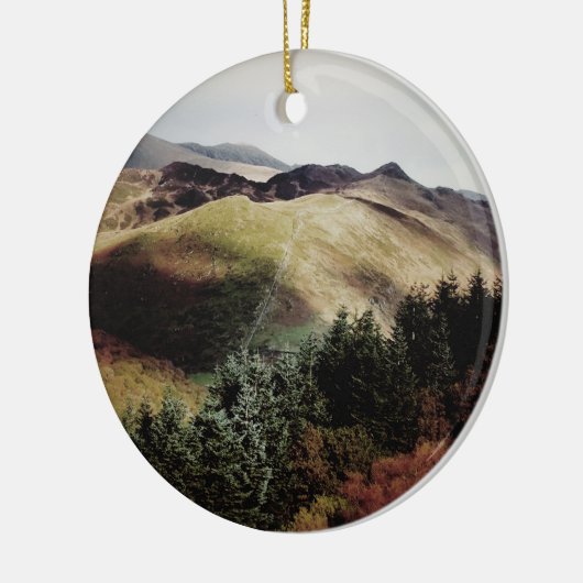 UITZICHTEN VAN DE WALEN KERAMISCH ORNAMENT (Links)