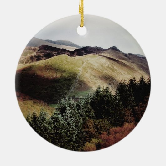 UITZICHTEN VAN DE WALEN KERAMISCH ORNAMENT (Achterkant)