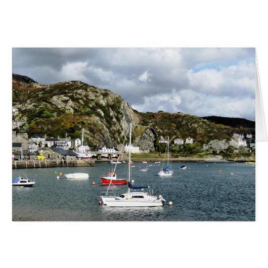 UITZICHTEN van de WALES-kaart (Voorkant Horizontaal)