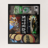 Uitzichten van Dublin 2, met GPS-coördinaten Legpuzzel (Verticaal)