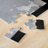 Uitzichten van Dublin, met GPS-coördinaten Legpuzzel (Zijkant)