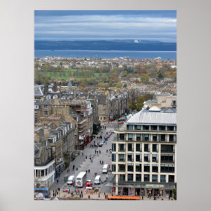 Uitzichten van Edinburgh Poster