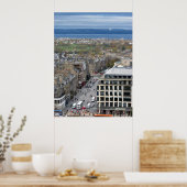 Uitzichten van Edinburgh Poster (Keuken)