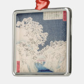 Uitzichten van Edo Metalen Ornament (Links)