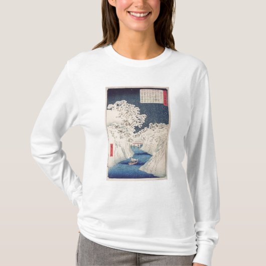 Uitzichten van Edo T-shirt (Voorkant)