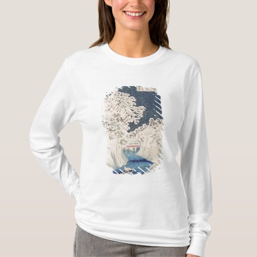 Uitzichten van Edo T-shirt (Voorkant)