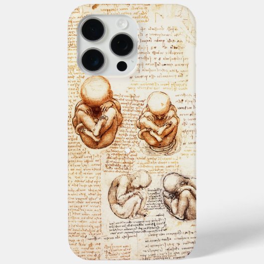 Uitzichten van een foetus in de baarmoeder, Ob-Gyn Case-Mate iPhone Case (Achterkant)