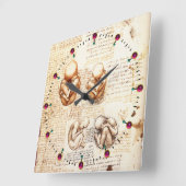 Uitzichten van een foetus in de baarmoeder, Ob-Gyn Vierkante Klok (Hoek)