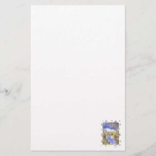 UITZICHTEN VAN ENGLAND BRIEFPAPIER (Voorkant)