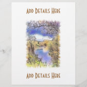 UITZICHTEN VAN ENGLAND FLYER (Voorkant)