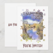 UITZICHTEN VAN ENGLAND KAART (Voorkant / Achterkant)