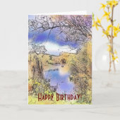 UITZICHTEN VAN ENGLAND KAART (Gele Bloem)