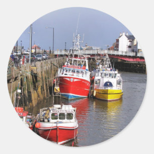 UITZICHTEN VAN ENGLAND RONDE STICKER