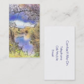 UITZICHTEN VAN ENGLAND VISITEKAARTJE (Voorkant / Achterkant)