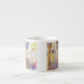 Uitzichten van Florence, gemaakt in de artistieke  Espresso Kop (Voorkant)