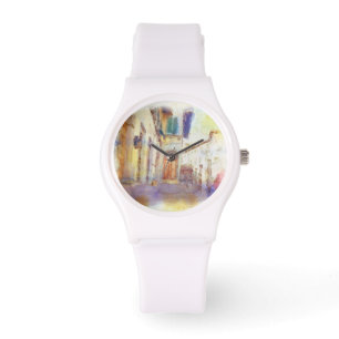 Uitzichten van Florence, gemaakt in de artistieke Horloge
