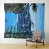 Uitzichten van het meer van de kerker // Ongeloofl Wandkleed (In Situ (horizontaal))