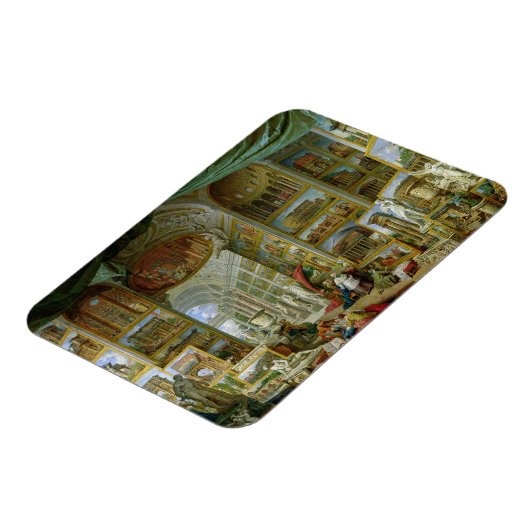 Uitzichten van het Oude Rome, 1758 Magneet (Linkerzijde)