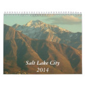 Uitzichten van het Salt Lake City - 2014 Kalender (Hoes)