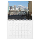 Uitzichten van het Salt Lake City - 2014 Kalender (Feb 2027)