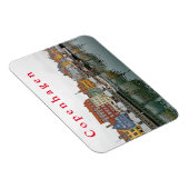 Uitzichten van Kopenhagen. Nyhavn 3. Magneet (Rechterzijde)