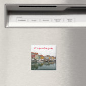 Uitzichten van Kopenhagen. Nyhavn 3. Magneet (Insitu (Vaatwasser))
