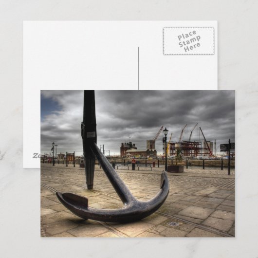 Uitzichten van Liverpool Briefkaart (Voorkant / Achterkant)