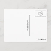 Uitzichten van Omsk. Briefkaart (Achterkant)