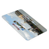 Uitzichten van Savannah, Georgia Magneet (Rechterzijde)