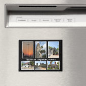 Uitzichten van St. Augustine Florida Magnet (Insitu (Vaatwasser))