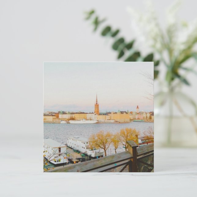 Uitzichten van Stockholm (Staand voorkant)