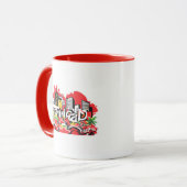 Uitzichten van Trinidad Graffiti City Mok (Voorkant links)